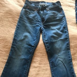 Madewell Cali Demi-Boot - Cropped w/ raw w hem